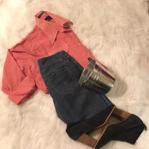 London Cropped Jeans Premium Collection Sz 0 - Picture 6 of 7